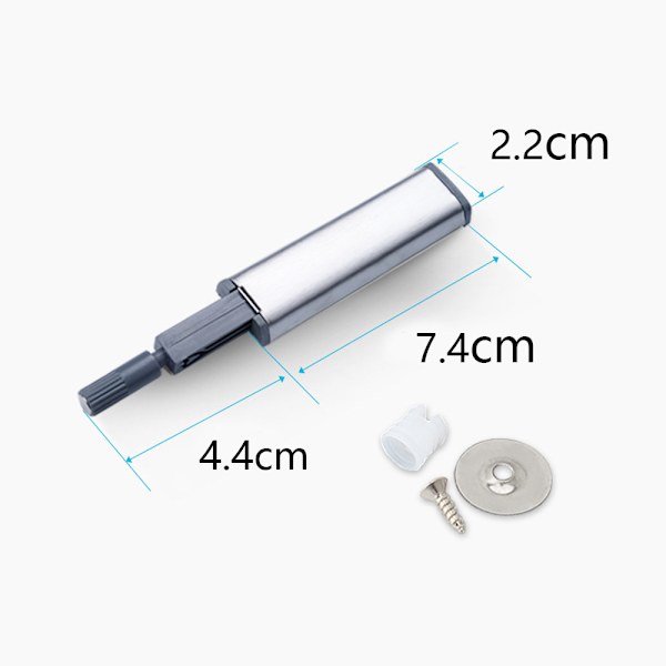 Mjukstängande dämpare för skåpdörrar, mjukstängande adapter, kompakt, köksgångjärnsdämpare