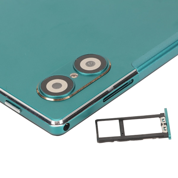 10-tums Tablet Grön Octa Core CPU 8GB RAM 256GB ROM 7000mAh 4G LTE 5G WiFi Dubbel Kamera Kontorstablet för Hemmet 100‑240V Grön EU-kontakt