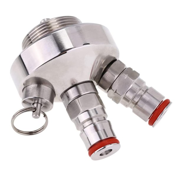 Revolutionera Din Hembryggningsresa Med Vår Dubbla Kulkoppling Mini Keg Dispenser, Skapad För Estetik Och Funktionalitet, Lämplig För Mini Kegs