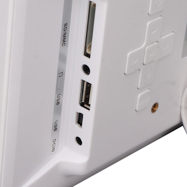 Digital fotoram 10 tum 1024x600 LCD Väckarklocka Fjärrkontroll 100‑240V för Hem AU-kontakt