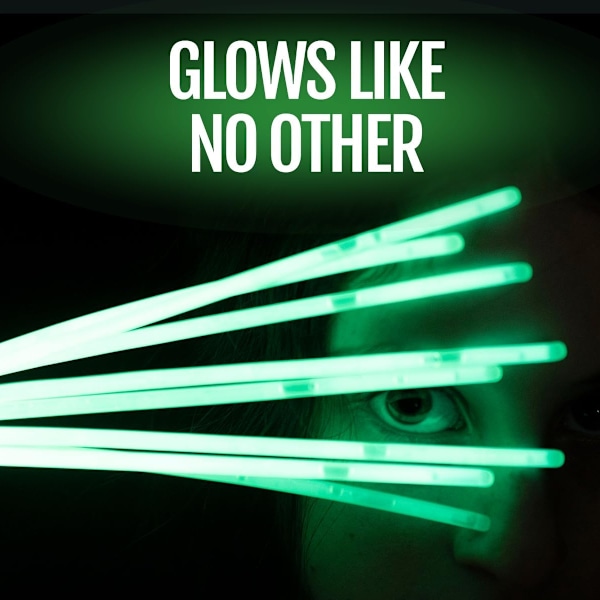 Barnsäkra Glow Sticks, Anpassningsbara Former Party Favörer för Säkert Glödande Ljus, Icke-Giftigt Icke-Läckande Material i Flerfärg för Födelsedagsfester,