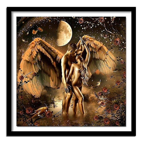 Ritmålningssatser full fyrkantig diamant 5d diy diamond painting 50*40cm utan ram
