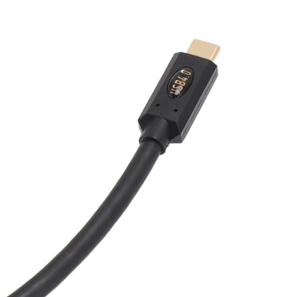 USB 4.0 Typ C Datakabel Professionell PD 240W 40Gbps Hög Hastighet Överföringshastighet Stöder 8K UHD Video Snabbladdningskabel Rak Huvud till Rak