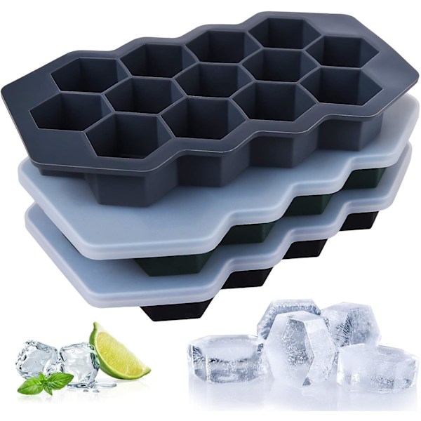 Livsmedelsgodkända silikonisformar, flexibel non-stick design, återanvändbara, stapelbara, förseglade lock, BPA-fria, lämpliga för olika innehåll, resistenta