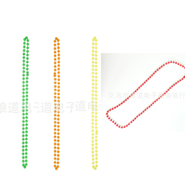 4 retro party neon halsband