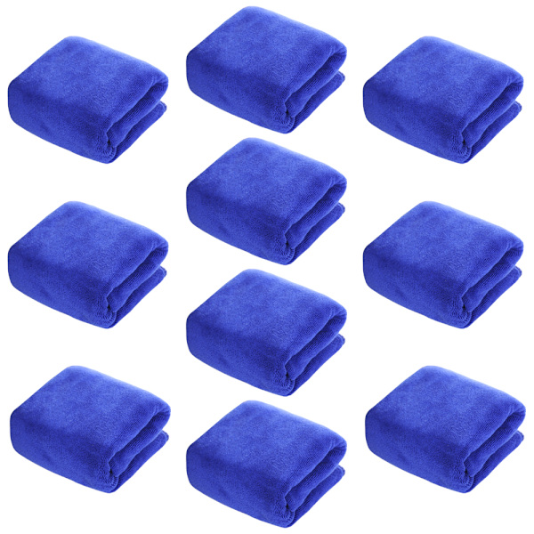 10-pack handdukar för salongshår - Snabbtorkande handduk för hår, händer, ansikte Använd hemma, salong, spa, frisör