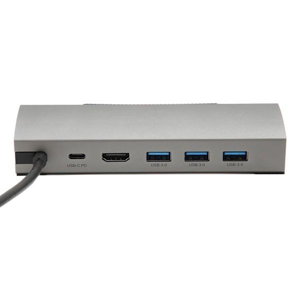 USB C Dockingstation 4K 60Hz 3 USB-portar 100W PD RJ45 1000Mbps USB C Hub Multipel Adapter för Valve Steam Deck
