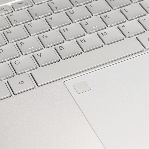 15,6 tums bärbar dator Silver 16GB RAM IPS-skärm Quad Core N5095 CPU Fingeravtryck Bakgrundsbelyst KB Bärbar dator EU-kontakt 100‑240V 16+256G EU-kontakt