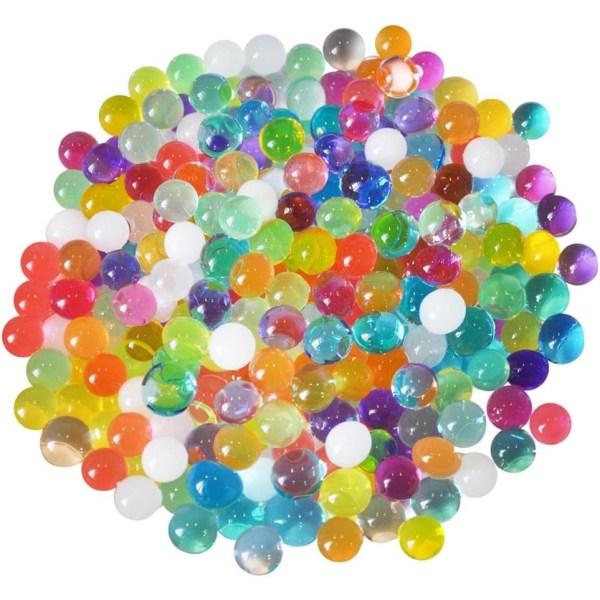 3000 st vattenpärlor kristall regnbåge blandning vattenpärlor gelpärlor (multifärg)