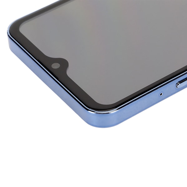 6.49 tum Olåst Smartphone 6GB RAM 64GB ROM Främre 8MP Bakre 24MP Ansiktsigenkänning Mobiltelefon för Android11 100‑240V EU-kontakt Blå