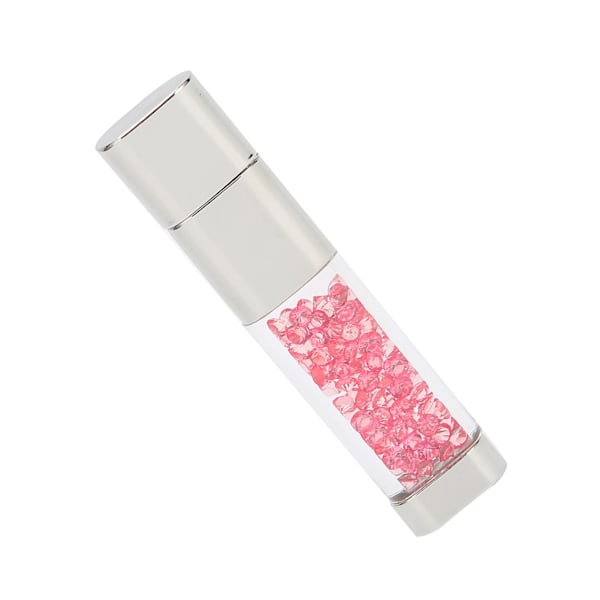 U Disk Unik Portabel USB 2.0 Hög Hastighet Lagring Transmission Läsa Data Flash Driver Rosröd diamant 32GB