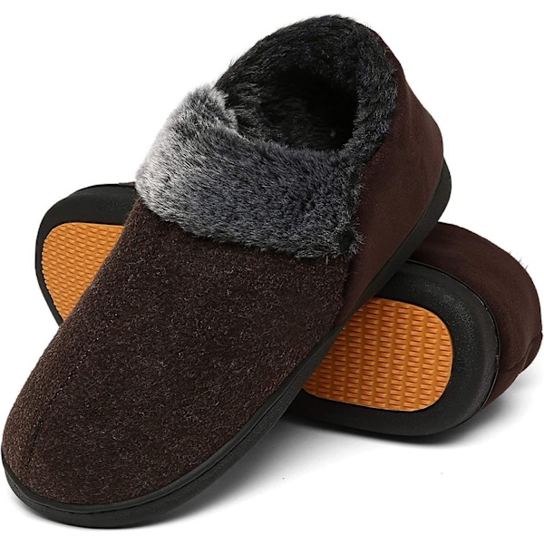94 Inneskor / Innetofflor - Mörkbruna storlek 38-47 Brown 40 Brown 40