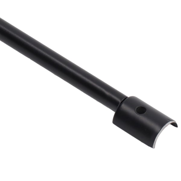 Halvrund Läderklippare Rostfritt Stål Skarp Blad Svart Halvcirkel Läderhantverk Punch Stansverktyg 15mm