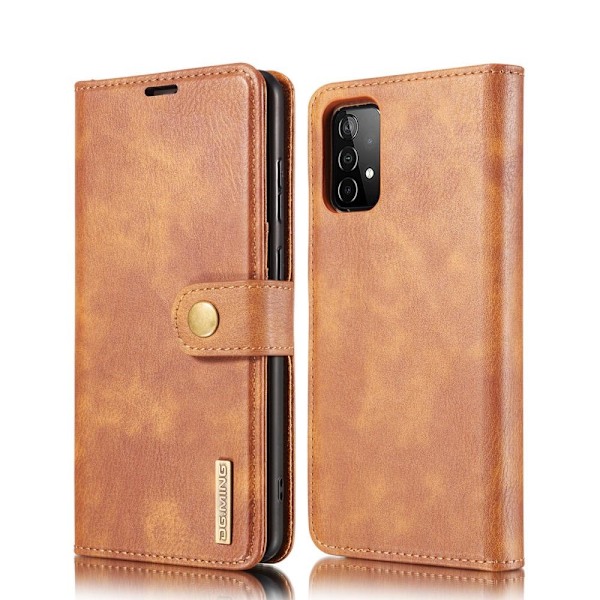 Samsung Galaxy A52 / A52s - DG.MING 2in1 Magnet Fodral - Brun Brown Brun