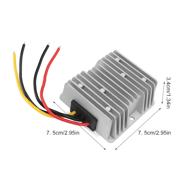 DC Spänningsomvandlare 48V 3A Automatisk Boost Buck Stabilisator Omvandlare för Hemmakontor Industriell Användning