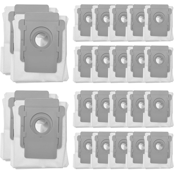 24-pack Ersättningsdammsugarpåsar för Roomba, automatisk smutshantering för Roomba i7, i7+, j7, j7+/Plus (7550), i3+ (3550), i4+ (4552), i6+ (6550), i8+