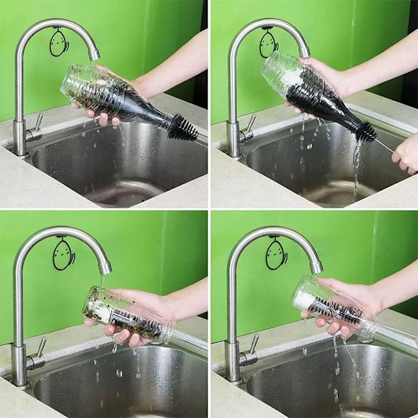 Soda Stream flaskborste Rengöringsmedel för glasburkar 08 08 08 08