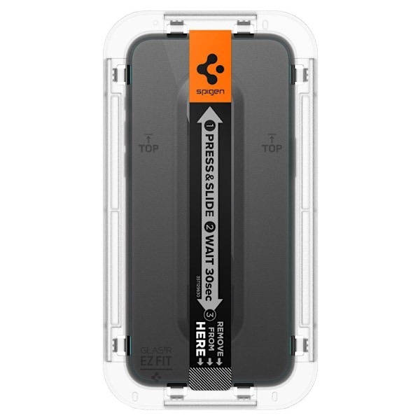 Spigen iPhone 15 Pro 2-PACK GLAS.tR "Ez Fit" Skärmskydd