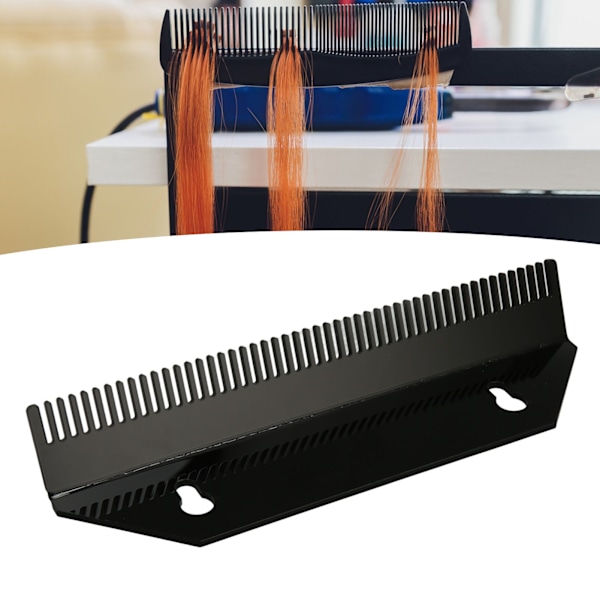 Hårförlängningshållare med sugkopp Akryl Peruk Förvaring Displayställ Väggmontering Akryl Styling Rack Svart