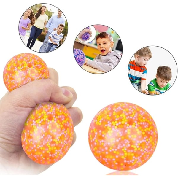 1st Squeeze Ball Toy, Stress Balls Sensory Fidget Toy pour enfa