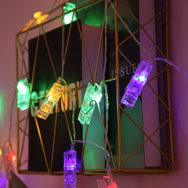 Batteridriven Fairy String Light LED Foto