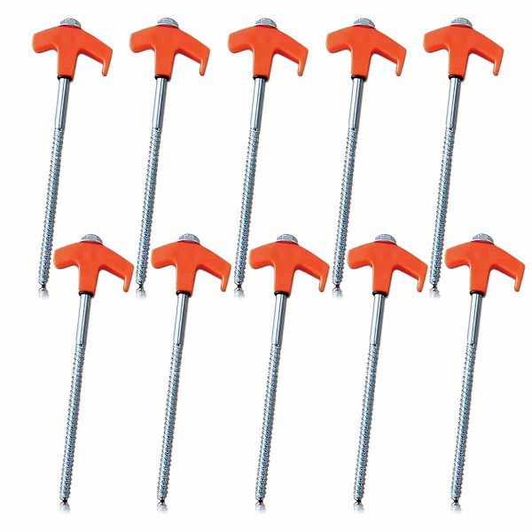 10-pack kraftiga tältpinnar tältpinnar campingpinnar