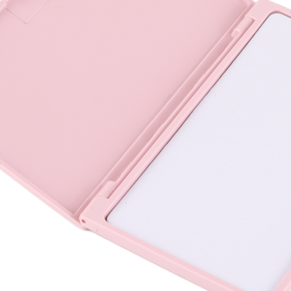 Magnetisk nålfodral rosa plastskal lätt bärbar kompakt sömnad nålförvaring låda för sömnad
