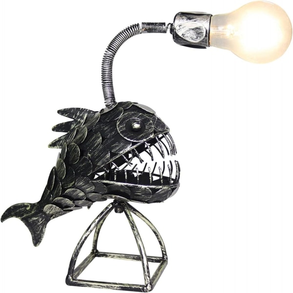 Lampe De Pêche Créative, Lampe D'art De La Lampe À Poissons De P