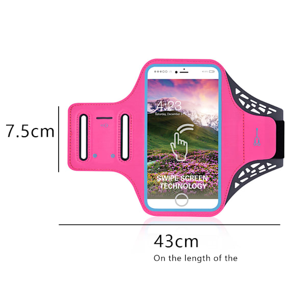 Löpararmband för mobiltelefon
