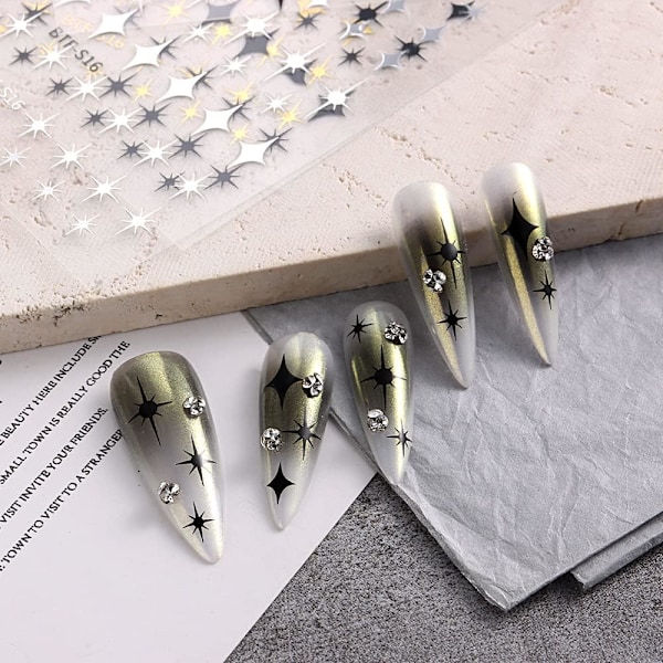 16 burkar krom nagelpulver nagelkonst glitter dekoration metallisk spegeleffekt holografisk aurora kameleont pigmentpulver 1g/burk pärla