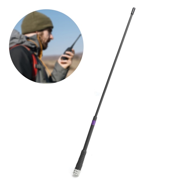 Handhållen Högförstärknings Mjuk Antenn för Garmin GPS Astro 430 320 900 220 /Alpha 50 100 Svart