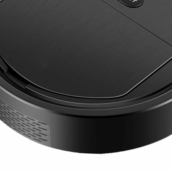 Svart Städrobot Högeffektiv Dammsugning Smart Navigering Tidsinställning Sopning Moppning Robot för Hemmet