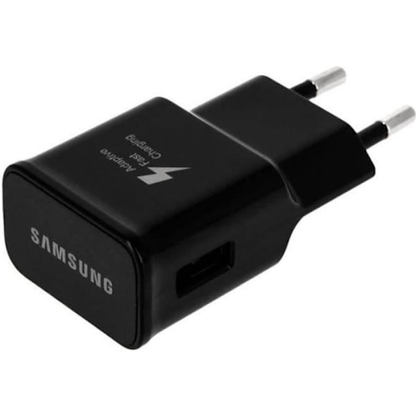 Samsung EP-TA20EBE - USB-strömadapter - 2A, 5V - Snabbladdning - Svart (bulk)