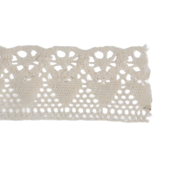 10 Yards Spetsband DIY Multifunktionell Elegant Mjuk Hudvänlig Sy Spetsband för Inpackning Festdekorationer