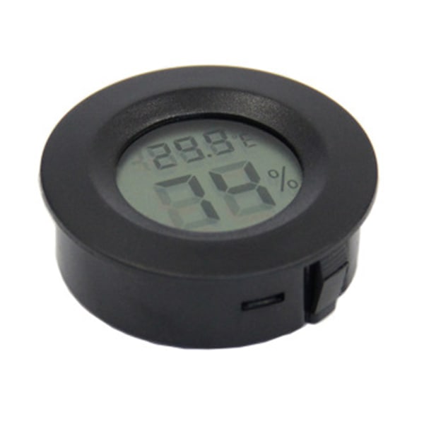 Fahrenheit/Celsius Konvertering Mini Hygrometer Termometer, 2-Pack Digital Monitor För Pålitlig Temperatur- och Fuktighetsmätning Inomhus/Utomhus