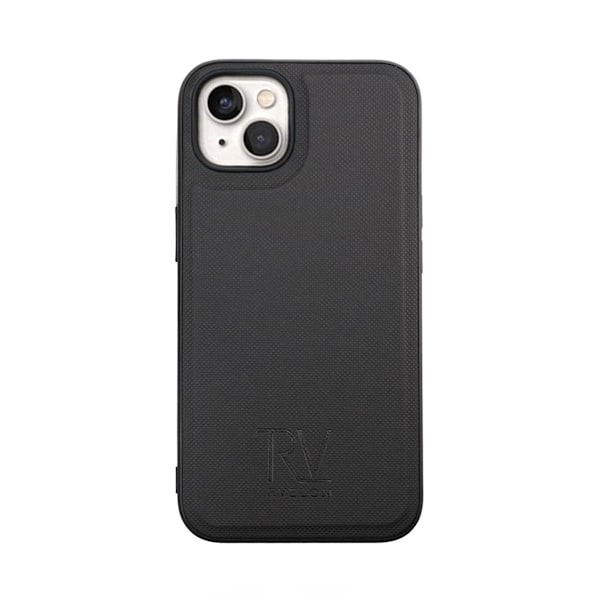 iPhone 14 Plånboksfodral Magnet Rvelon - Svart Svart