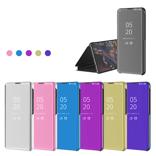 LEMAN Fodral - Samsung Galaxy S23 Ultra Silver Silver