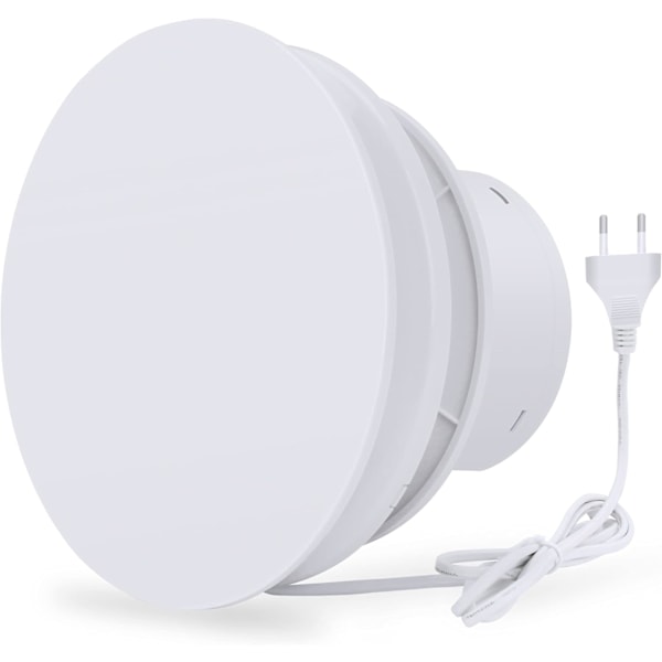 Modern Design Fläkt För Bostäder Och Kommersiella Miljöer, Tyst Ventilation Mini Lättviktig 100mm Plug And Play Fläkt Med Bred