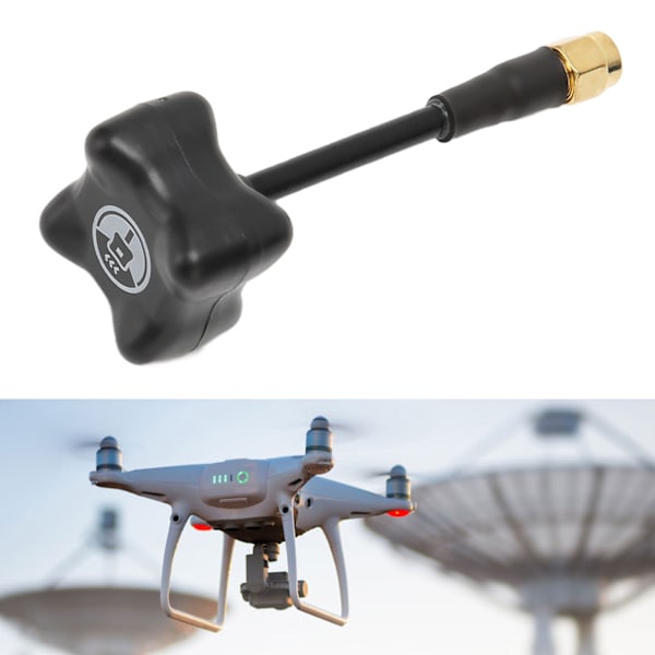 FPV 5.8G Antenn Omnidirektionell Hona Kontakt RHCP RP SMA FPV Drönarantenner för Långdistans Quadcopter Drönare
