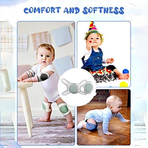 Babyskydd för krypande knäskydd för baby justerbart skydd för småbarn