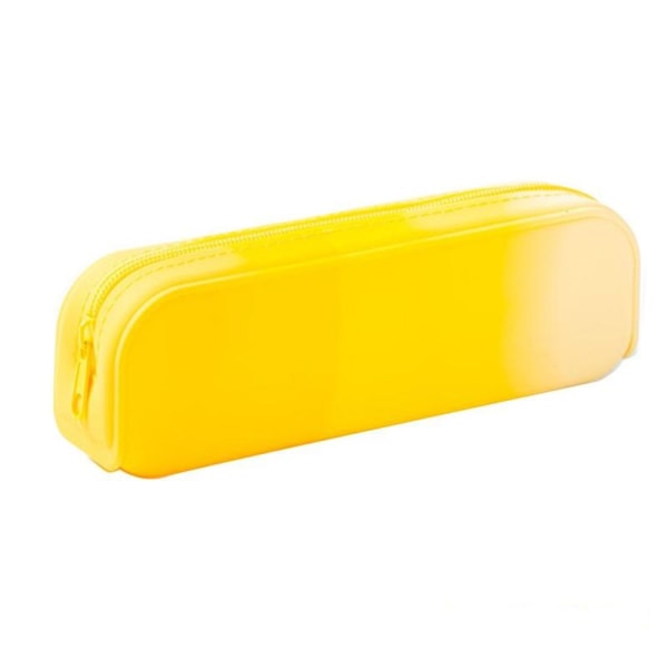 Silicone Gradient Color Case Säilytyspussi KELTAINEN Yellow
