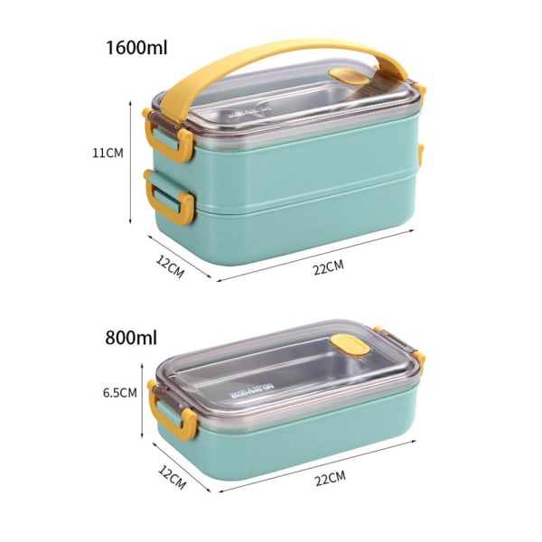 Lunch Box Bento Box ROSA ENKELLAGS ENKELLAGS pink Single-Layer-Single-Layer