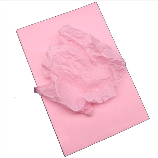 100 arkkia/pakkaus käärepaperit Liner Pehmopaperi VAALEENA Pink
