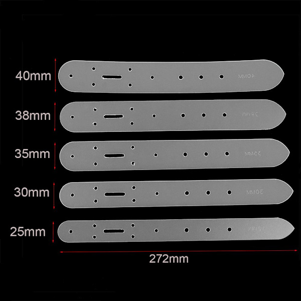 1/5 stk. Beltestanseform hullmaler 40MM-1STK 40mm-1pc