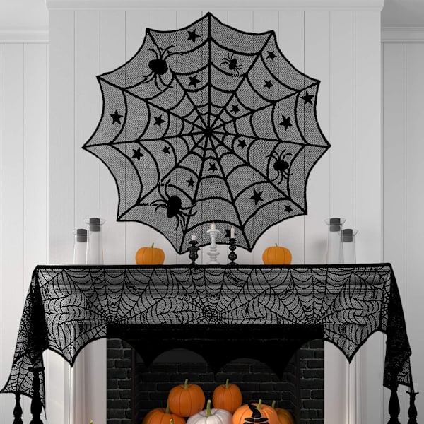 Halloween-koristeet pöytäliina 9 9 9