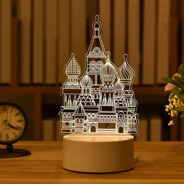 LED-lys 3D Natlys STYLE 2 Style 2