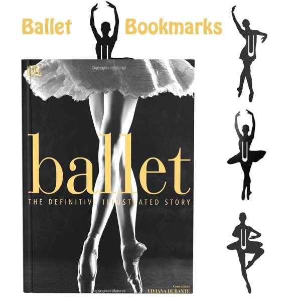 Ballett bokmerke bokklipp STIL 2 Style 2