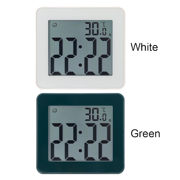 Kylpyhuone Sucker Kellot Seinäkello VIHREÄ Green