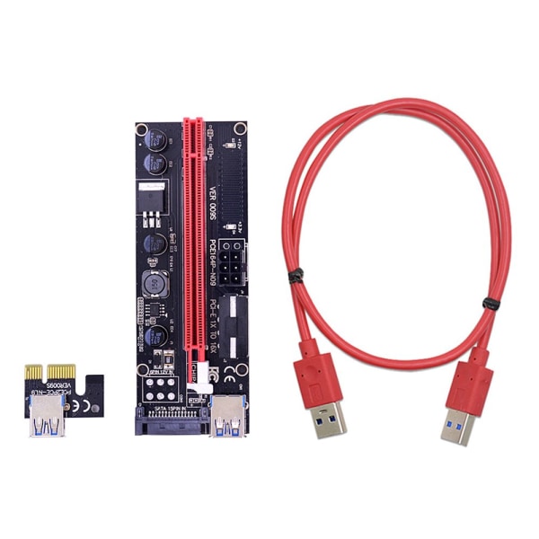 PCI-E Riser Card VER009S Dual LED