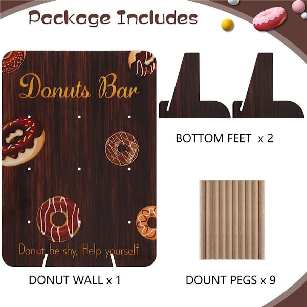Donut Väggställ Donut Rack GRÖN Green